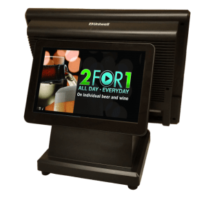 Customer display on your POS terminal provides extensive promotional opportunities