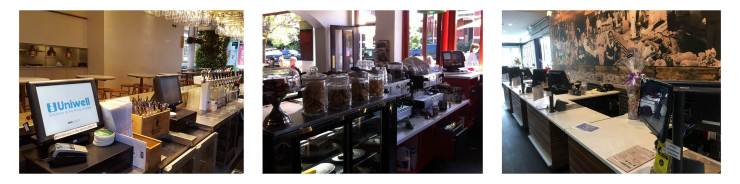 Uniwell POS for cafes bakeries bars bistros restaurants hospitality